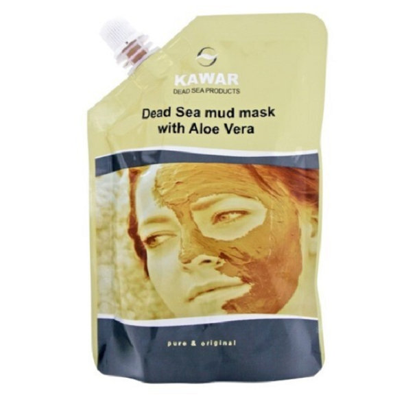 KAWAR BAHENNÁ PLEŤOVÁ MASKA s minerálmi z mŕtveho mora a Aloe vera 75g