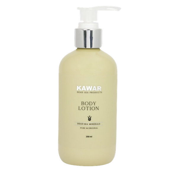 KAWAR TELOVÉ MLIEKO s minerálmi z Mŕtveho mora, s dávkovačom 250ml