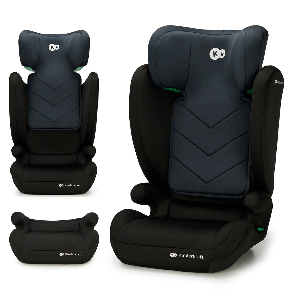 E-shop KINDERKRAFT Autosedačka i-Spark i-Size 100-150 cm Black