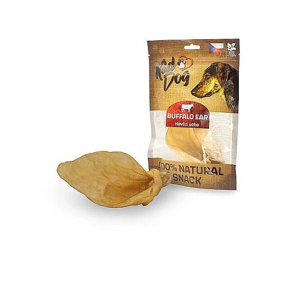 KD Natural Snack hovädzie ucho prírodné 55-60 g