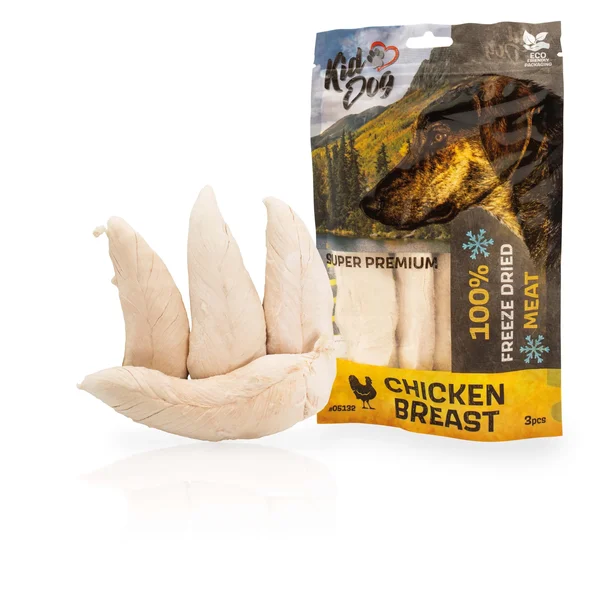 KD SUPER PREMIUM100% celé kuracie prsia sušené mrazom 50 g