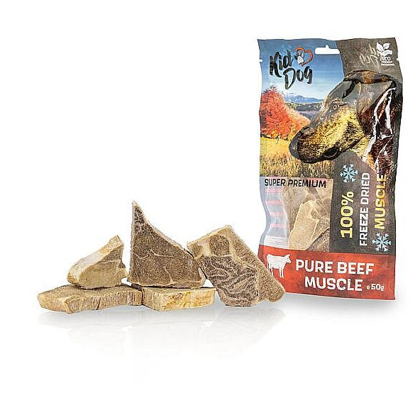 KD SUPER PREMIUM 100% hovädzia čistá svalovina sušená mrazom 50 g