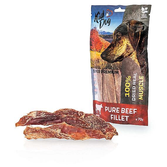KD SUPER PREMIUM 100% hovädzia čistá svalovina bez aditív 70 g