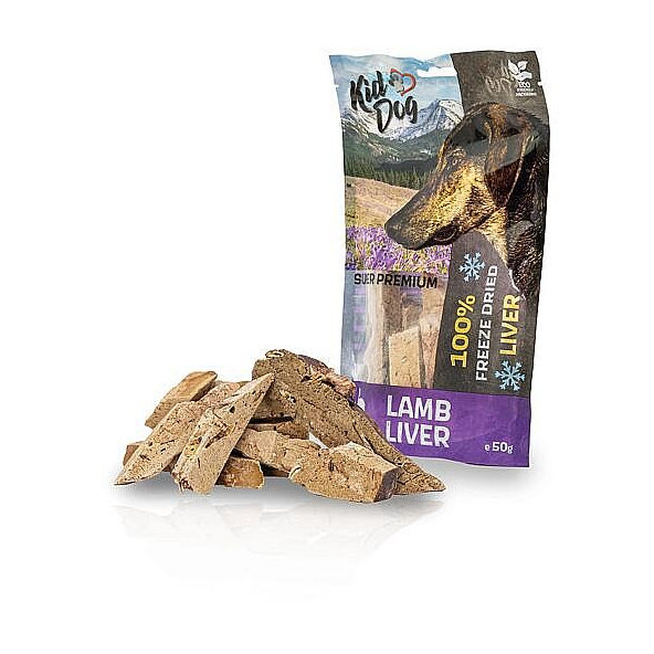KD SUPER PREMIUM 100% jahňacia pečeň sušená mrazom 50 g