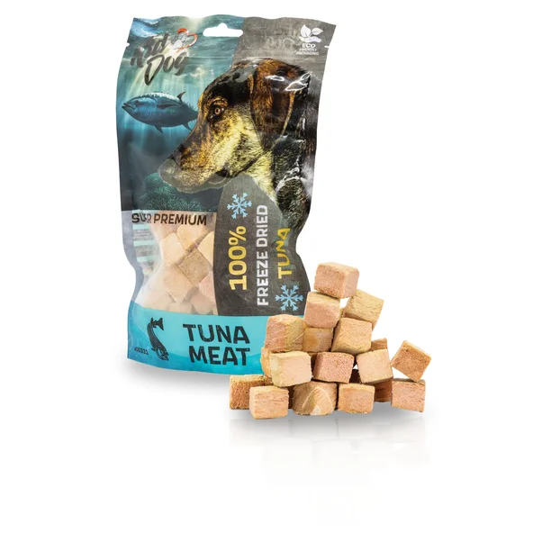 KD SUPER PREMIUM 100% tuniak kocky mäsa sušené mrazom 50 g