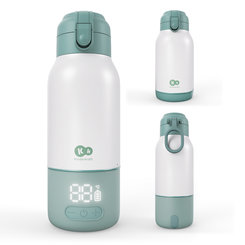 KINDERKRAFT Ohrievač mlieka a termoska Gaja 2v1 Green