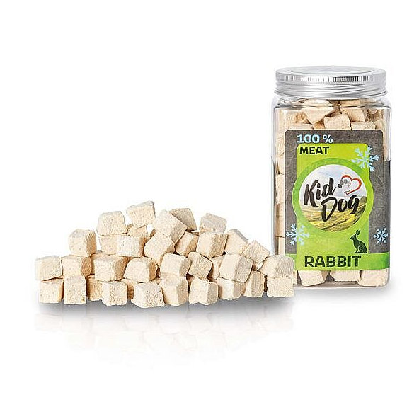 KIDDOG Super Premium 100% králičia svalovina sušená mrazom 80 g