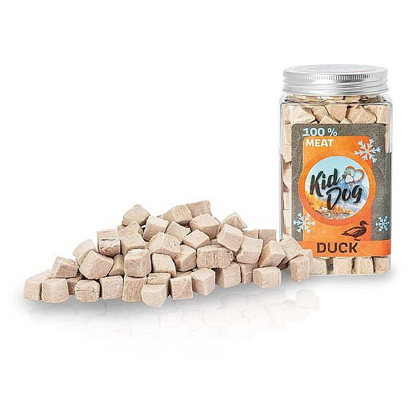 KIDDOG Super Premium 100% kacacie mäso sušené mrazom pre psy 75 g