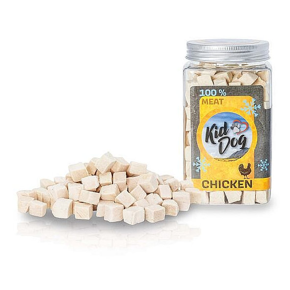 KIDDOG Super Premium 100% kuracie mäso sušené mrazom pre psy 80 g