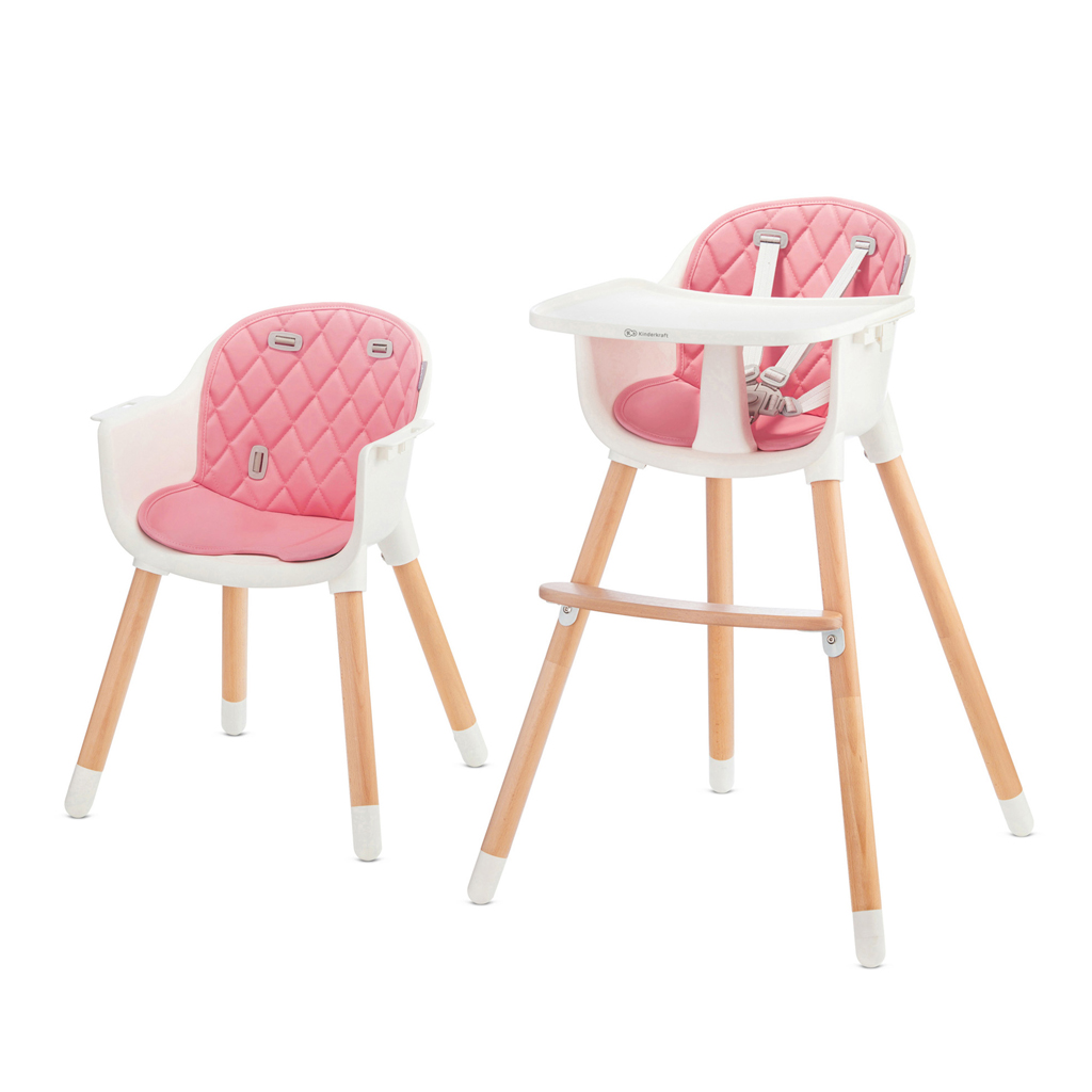 E-shop KINDERKRAFT Stolička jedálenská Sienna pink