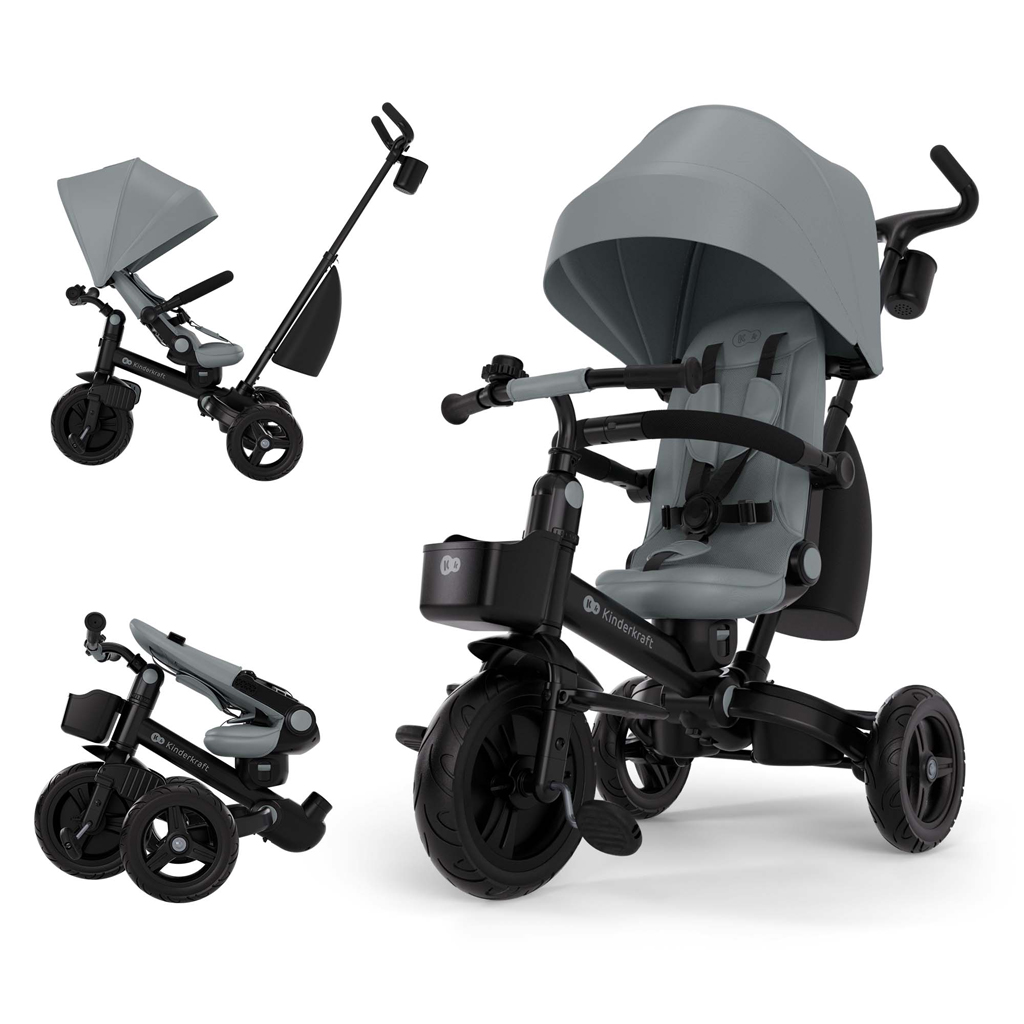 E-shop KINDERKRAFT Trojkolka Aveo 2 Plus Grey