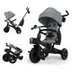 KINDERKRAFT Trojkolka Aveo 2 Plus Grey