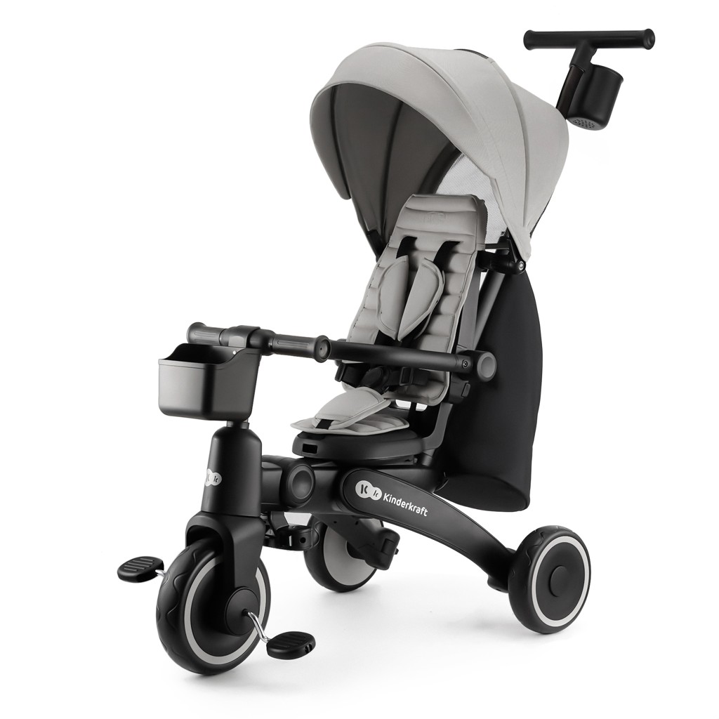 E-shop KINDERKRAFT Detská trojkolka Jazz 2 Grey
