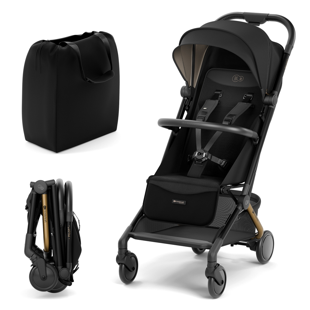 KINDERKRAFT SELECT Kočík športový Pilot 2 Black