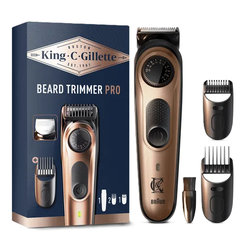 King C Gillette elektrický zastrihávač fúzov