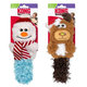 Kong Cat Holiday Kickeroo® s catnipom,polyester, sob/snehuliak hračka pre mačky