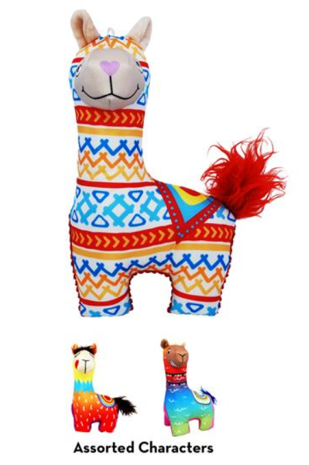 E-shop Kong Dog Ballistic Vibez Lama s pískatkom, polyester S/M hračka pre psy