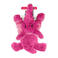 Kong Dog Cozie Brights mix zvieratko s pískatkom M polyester hračka pre psy