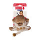 Kong Dog Cozie Naturals zvieratko s pískatkom ass. polyester S hračka pre psy