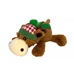 Kong Dog Holiday Cozie Reindeer hračka s pískatkom, veľ. M