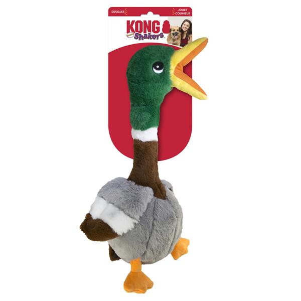 E-shop Kong Dog Shakers Honkers Duck Kačica s pískatkom L polyester hračka pre psy