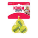 Kong Dog SqueakAir Lopta s pískatkom tenis, guma vulkanizovaná, M hračka pre psy 3 ks