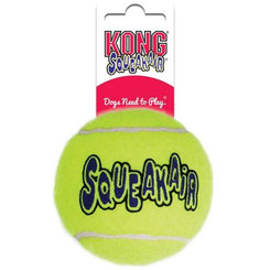 Kong Dog SqueakAir Lopta s pískatkom tenis, guma vulkanizovaná, XL hračka pre psy 1 ks