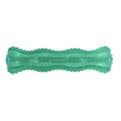 Kong Dog Squeezz Dental Tyč, plniaca, modro-zelená, guma termoplastická, M hračka pre psy