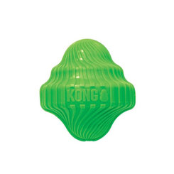 Kong Dog Squeezz Orbitz Spin Top lopta, styrén M/L hračka pre psy