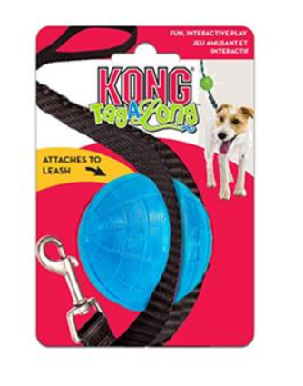 Kong Hračka guma TagALong loptu na vodítko medium