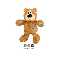 Kong Dog Wild Knots preťahovadlo Medvedík s pískatkom, polyester, XS hračka pre psy