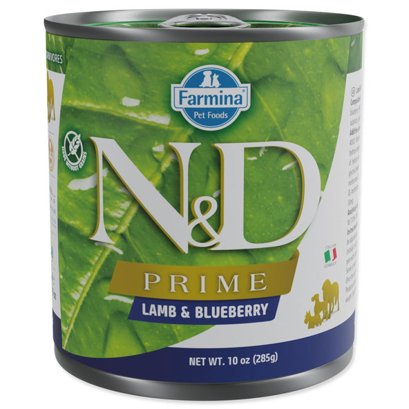Konzerva N&D Dog Prime Lamb & Blueberry 285g