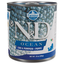 Konzerva N&D Puppy Ocean Cod & Pumpkin 285g