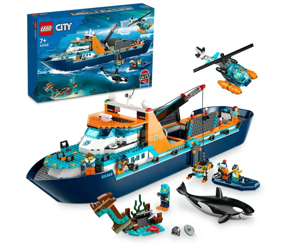 LEGO City Arktická prieskumná loď 60368