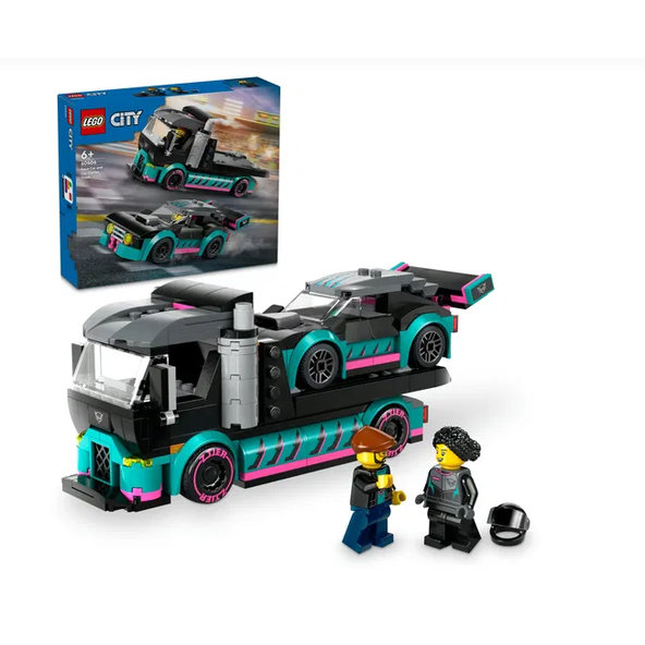 LEGO City Kamión s pretekárskym autom 60406