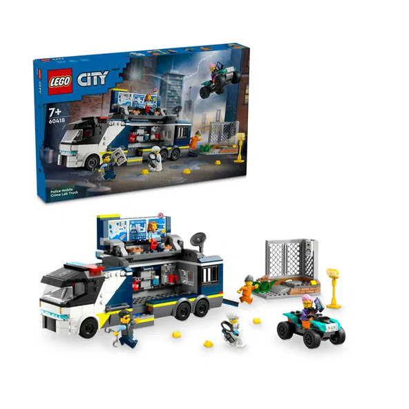 LEGO City Mobilné kriminalistické laboratórium policajtov 60418