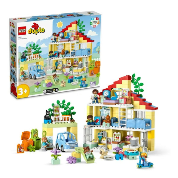 LEGO Duplo Rodinný dom 3 v 1 10994