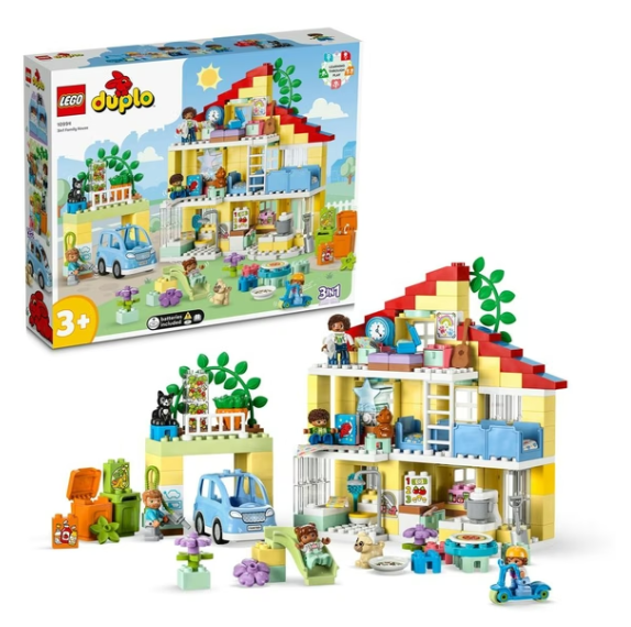 LEGO Duplo Rodinný dom 3 v 1 10994