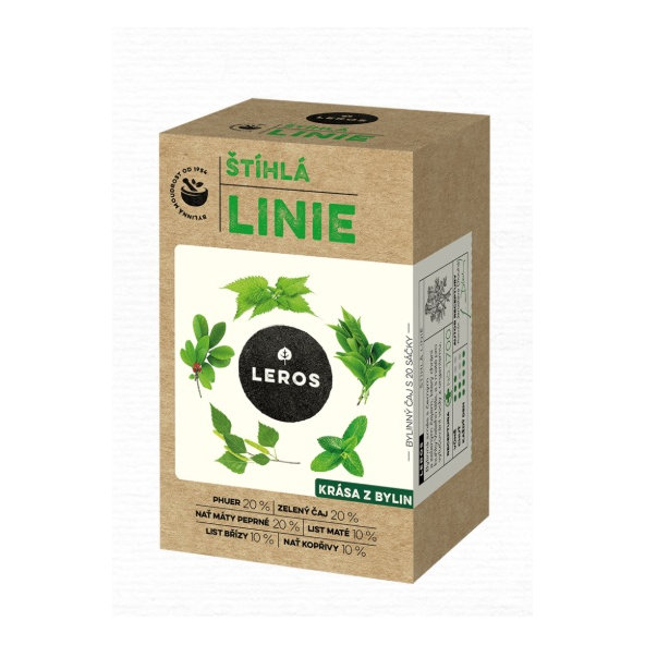 Leros - Čaj Natur štíhla línia 20x1,5g