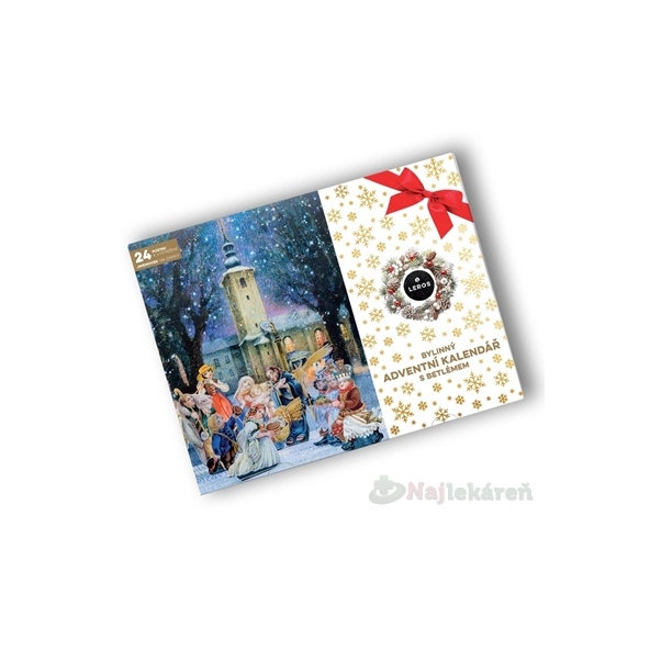 LEROS BYLINNÝ ADVENTNÝ KALENDÁR S BETLEHEMOM 24 kusov
