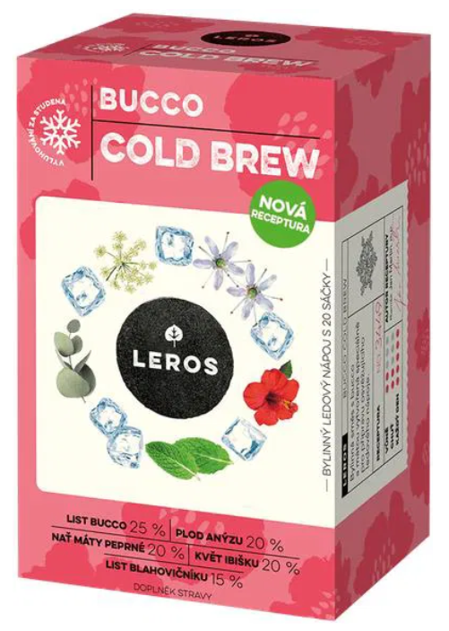 LEROS COLD BREW BUCCO bylinná zmes nálevové vrecká 20x1,5g (30g) kúpite na Najlekaren.eu