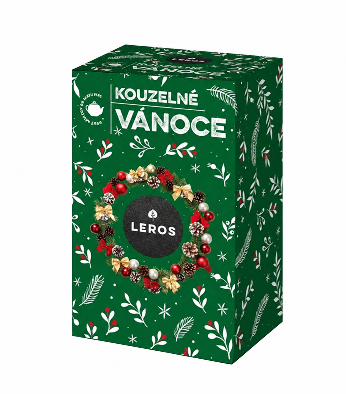 LEROS Kúzelné Vianoce 6 bylinný čaj s korením 20x2 g