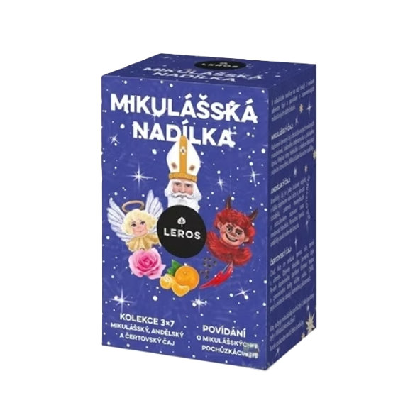 LEROS Mikulášska nádielka 6 set čajov 38,5 g