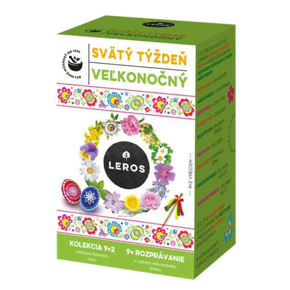 LEROS SVÄTÝ TÝŽDEŇ VEĽKONOČNÝ 2025 9x2 čajové vrecúška (28,2g)