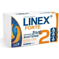LINEX forte probiotikum a prebiotikum 28cps