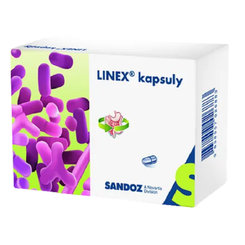 LINEX na liečbu hnačky a zápchy 16cps