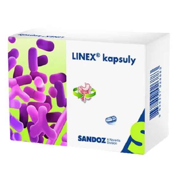 LINEX na liečbu hnačky a zápchy 16cps