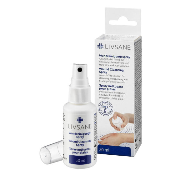 LIVSANE Čistiaci sprej na rany 50ml