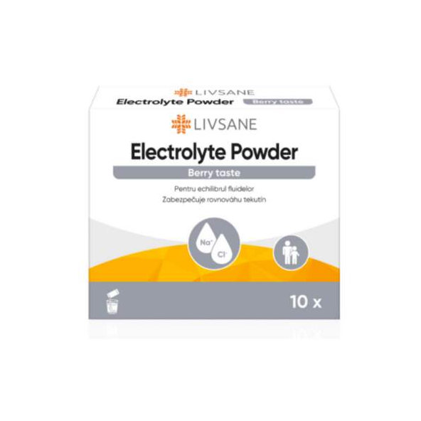 LIVSANE Elektrolytový prášok vrecúška 10x5,4g (54g)