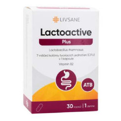 LIVSANE Lactoactive Boulardii probiotiká 30cps